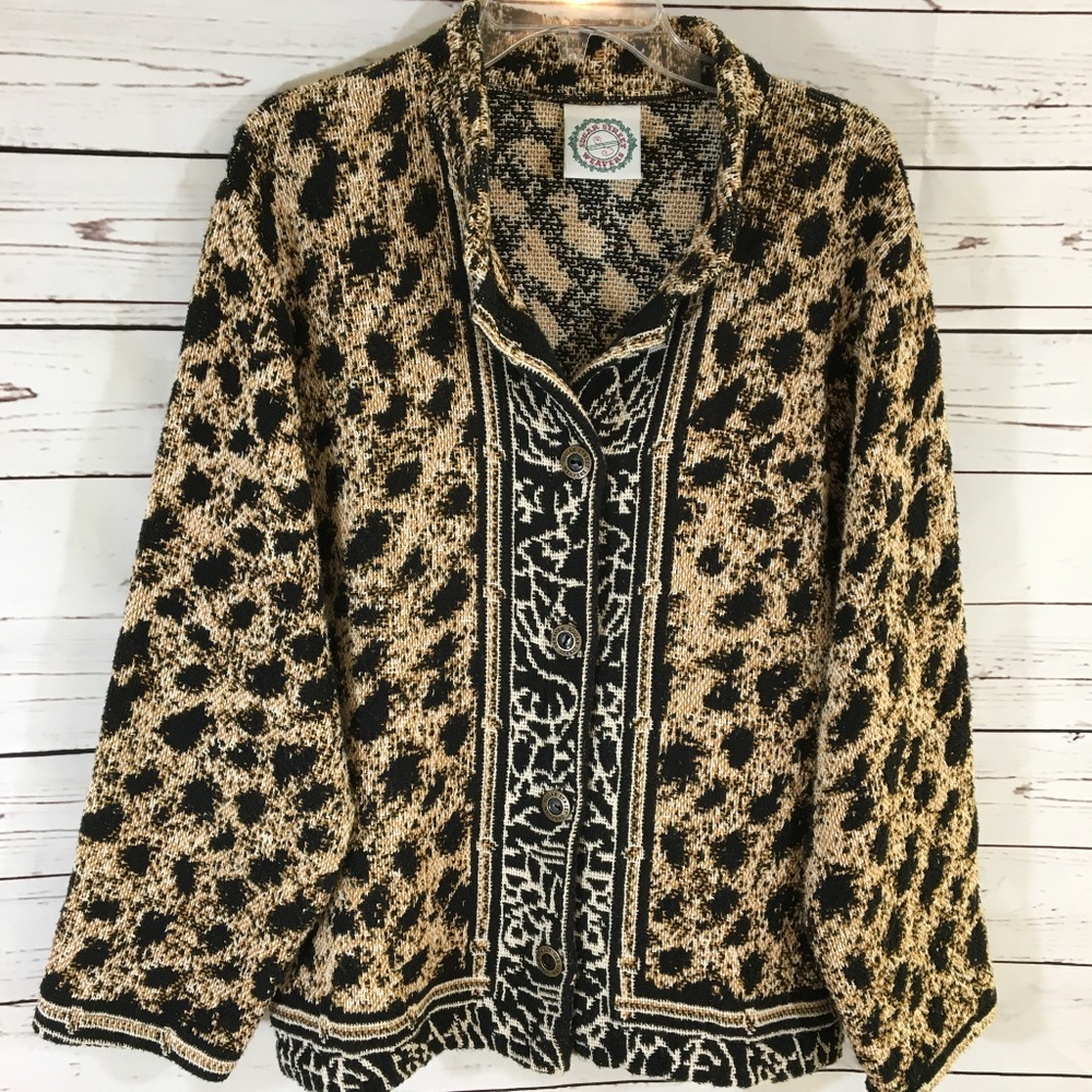 SOLD Sugar Street Weavers Tapestry Print Jacket NWOT - Picture 5 of 8